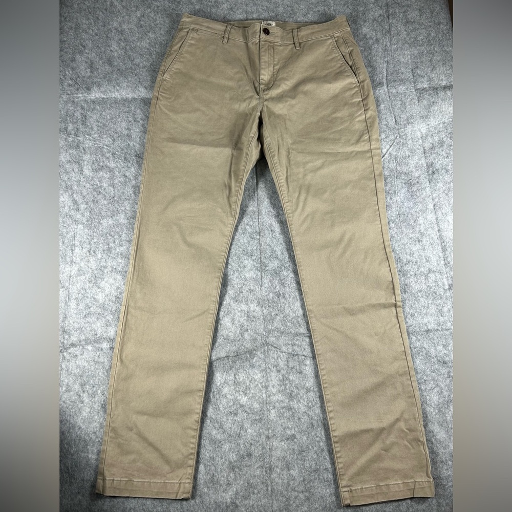 Flint & Tinder 365 5-Pocket Pants Men 34x33 Khaki Athletic Tapered Fit Huckberry